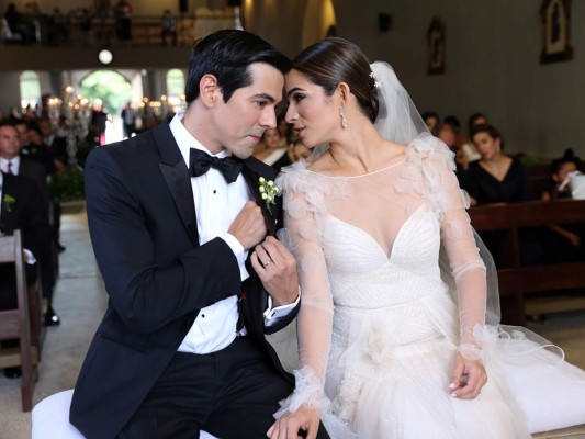 La boda religiosa de Adriana Corrales y Xavier Lacayo