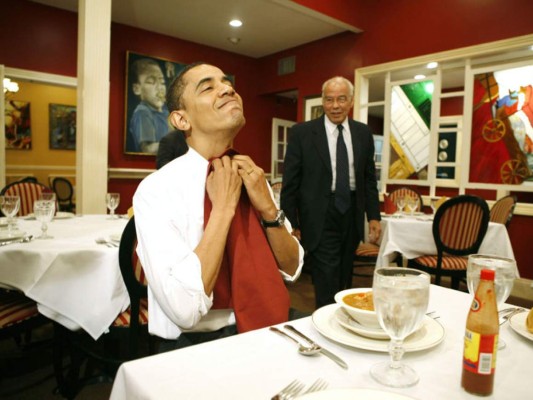 Barack Obama y su día a día