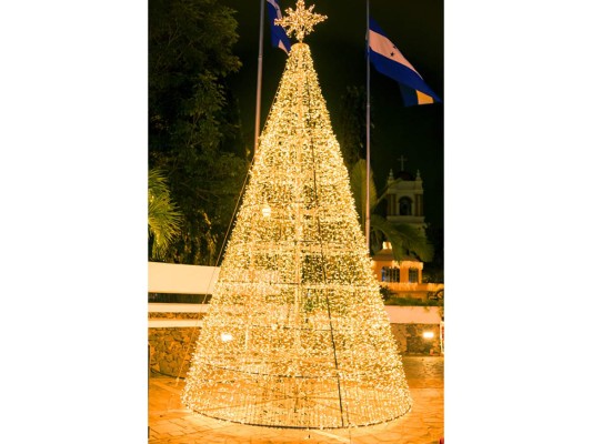 El color de la Navidad en San Pedro Sula  