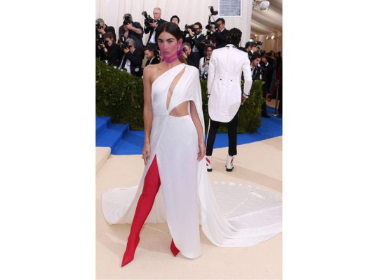 Lily Aldridge en Ralph Lauren