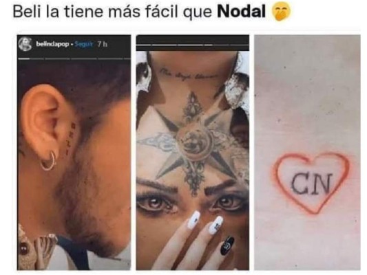 Los mejores memes de la separación entre Christian Nodal y Belinda