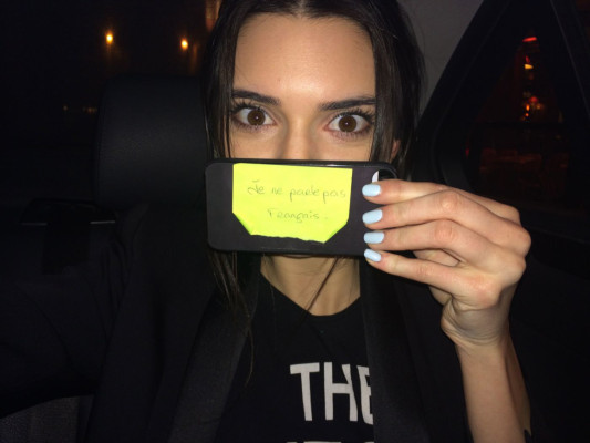 Kendall Jenner Fashion Week experience  