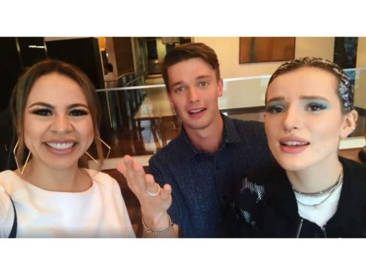 Lipstickfables junto a Bella Thorne y Patrick Schwarzenegger