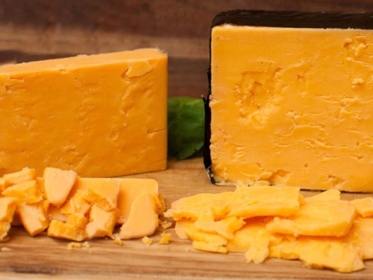 3/4 oz cheddar (90 Calorías)