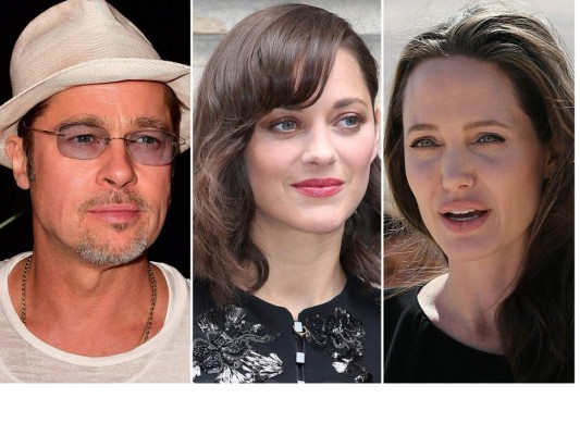 La actriz Marion Cotillard negó que haya tenido romance con Brad Pitt