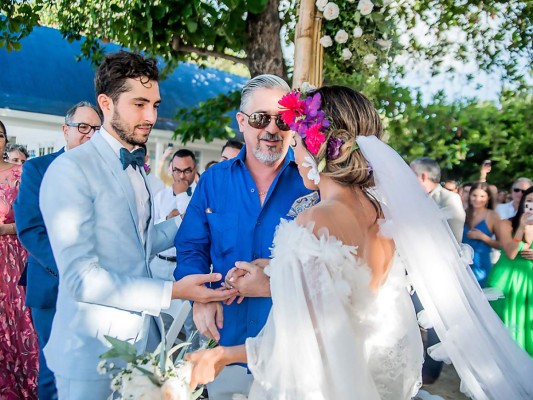 Boda de Dharya Williams y Roberto Kattán