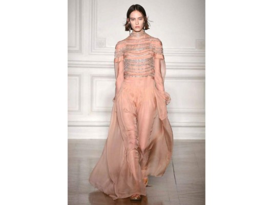 Romanticismo en la pasarela de Valentino