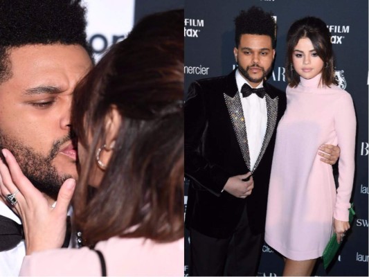 The Weeknd y Selena Gomez sin duda la pareja de la noche en la tradicional fiesta que realiza cada año durante la Semana de la Moda en Nueva York Bazaar