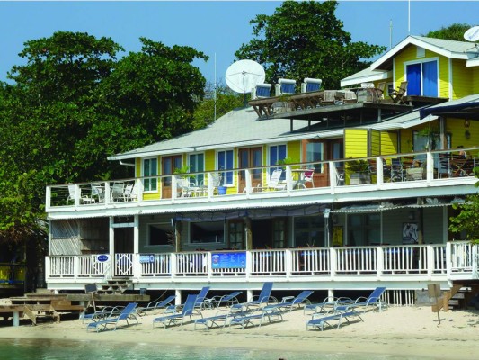 5. The Beach House (West End, Honduras)
