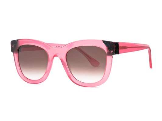 Gafas de sol by Thierry Lasry, con marcos de acetato transparentes con templos contraste de color y lentes cuadrados.