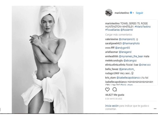 The Towel Series by Mario Testino