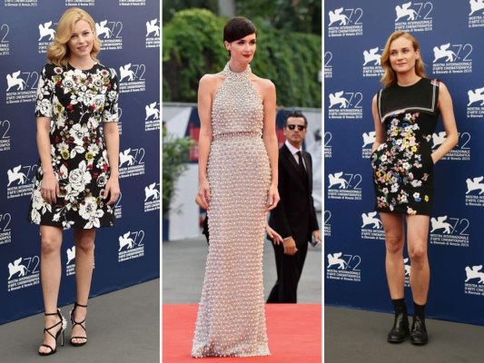 Las mejor vestidas del Festival de Cine de Venecia