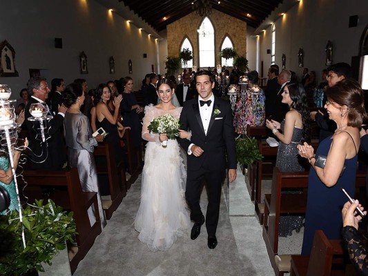 La boda religiosa de Adriana Corrales y Xavier Lacayo