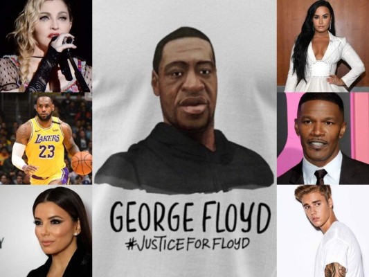Muchas celebridades se unieron para manifestar su indigación por el caso de George Floyd , un afroamericano de 46 años que fue victima del abuso de autoridad en la ciudad de Minneapolis