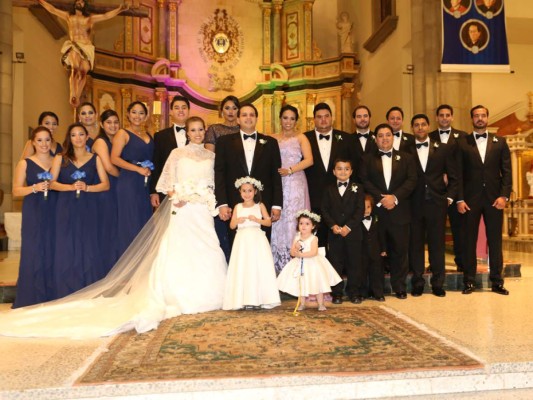 Boda eclesiástica de Catalina López y Mario Boquín