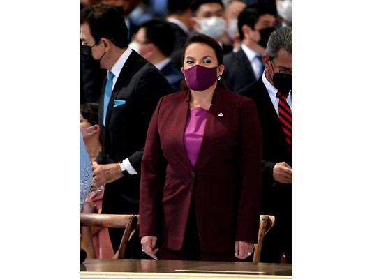 El look de Xiomara Castro
