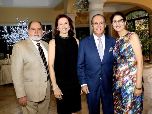 La boda civil de Nelson Valencia y Soad Facussé
