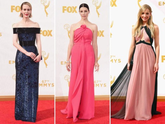 Las mejor y peor vestidas de los Emmys 2015