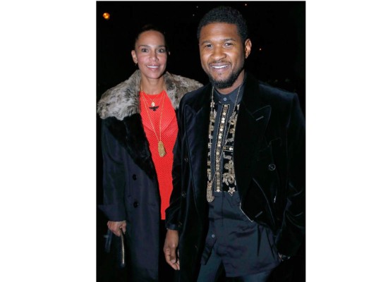 Usher y Grace Miguel