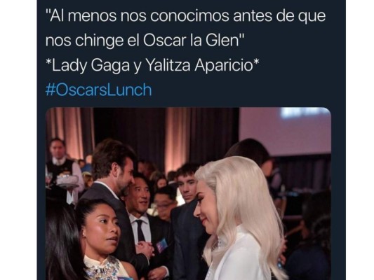 Los memes de Yalitza y Lady Gaga