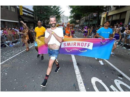 Famosos en la marcha del Orgullo LGBT en la ciudad de New York