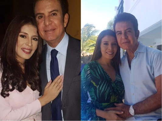 Salvador Nasralla e Iroshka Elvir tienen más de un año de casados y ahora esperan a su primogénito