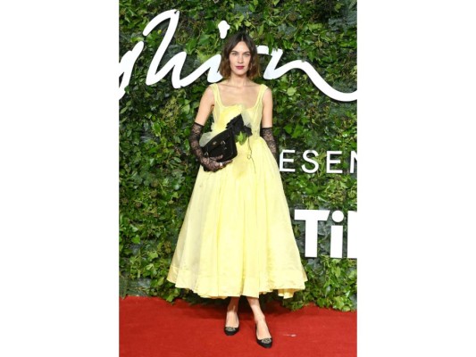 Alexa Chung en Caroline Hu.