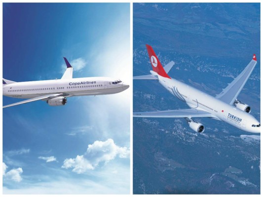 Copa Airlines y Turkish Airlines inician vuelos compartidos