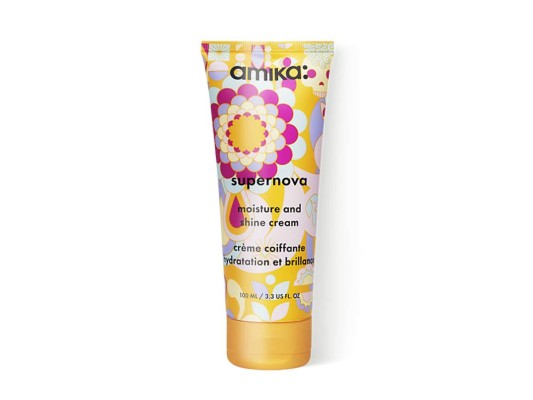 SUPERNOVA MOISTURE AND SHINE CREAM AMIKA. Crema sin enjuague ingrávida que proporciona una hidratación superior y un acondicionamiento ligero, dejando el cabello sobrenaturalmente suave y terso con un brillo espectacular. By Sophis Beauty Supplies, disponible en www.shopestilo.hn
