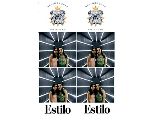 Estilo Photobooth en la prom 2019 de la EIS