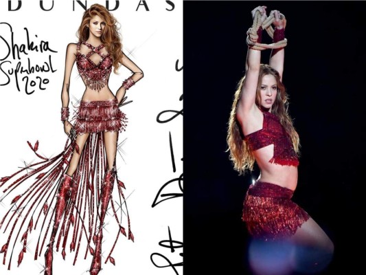 Los looks por Shakira y Jennifer Lopez en el Super Bowl LIV