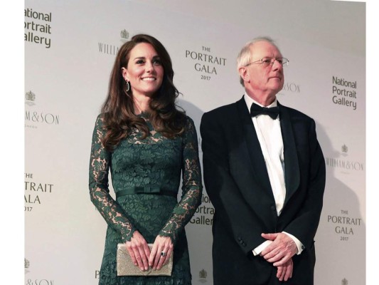 Kate Middleton se lució en la gala de National Portrait Gallery