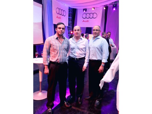 El cóctel del lanzamiento del Audi Q7