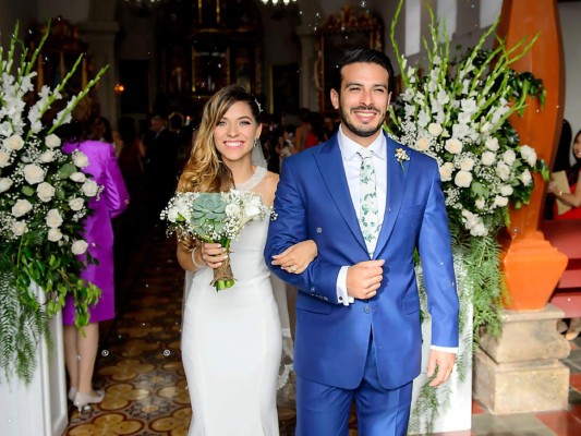 La boda eclesiástica de Sofie Figueroa Clare y Juan Carlos Mendieta