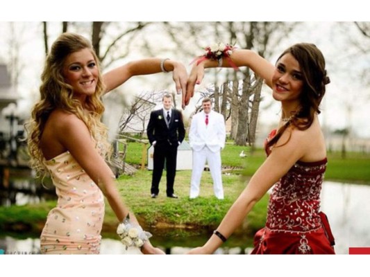 ¡Las poses perfectas para posar con tus amigos en la Prom!