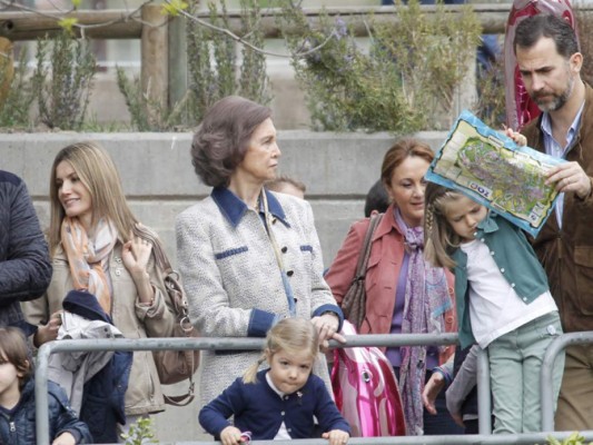 La infanta Sofía cumple 7 años