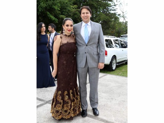 La boda religiosa de Adriana Corrales y Xavier Lacayo