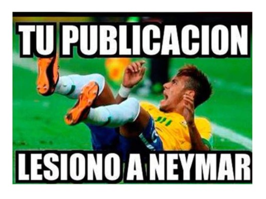 Los mejores memes de Neymar en el Mundial de Rusia 2018