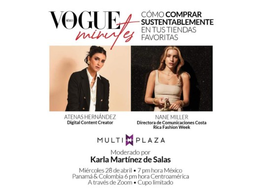 Multiplaza presenta Vogue Minutes