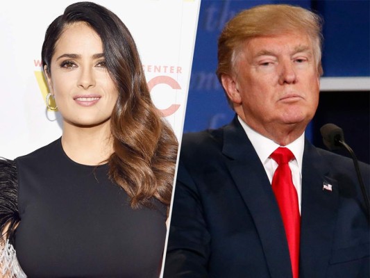 Donald Trump habría intentado seducir a Salma Hayek, según declaraciones de la propia actriz mexicana