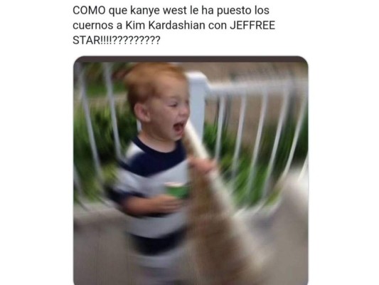 Mejores memes del supuesto romance de Kanye West y Jeffree Star