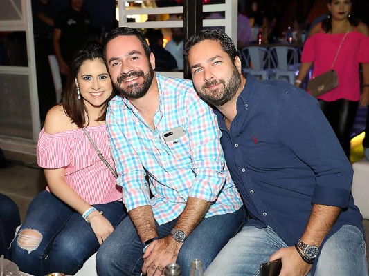 Ana Lucía Membreño, Tito Gutiérrez y Emilio Maldonado