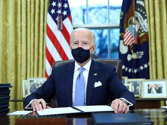 Joe Biden ya está en la Casa Blanca