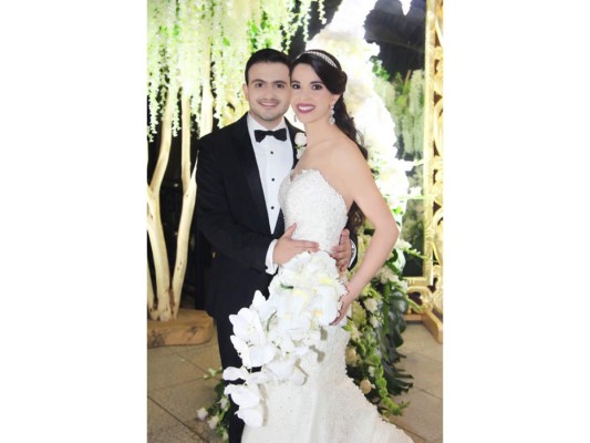 Los recién casados José Andrés Zummar y Jaqueline Diek. Foto: Jorge González