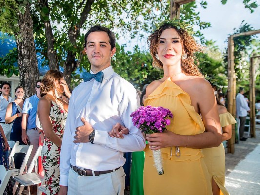 Boda de Dharya Williams y Roberto Kattán