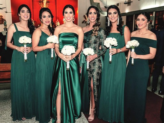 Gamal Nazar y Melanie Andonie celebran boda religiosa