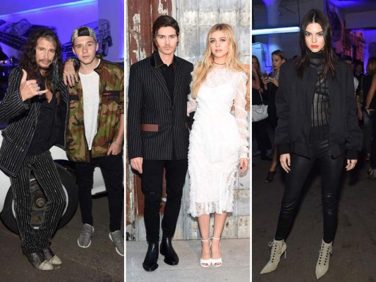 Steven Tyler y Brooklyn Beckham; Will y Nicola Petz y Kendall Jenner
