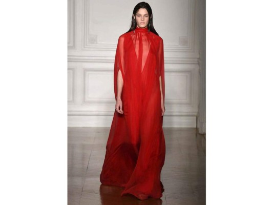 Romanticismo en la pasarela de Valentino