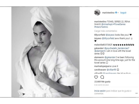 The Towel Series by Mario Testino