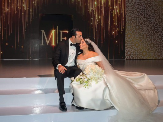 Farid Handal y Mónica Hernández celebran su boda eclesiástica  